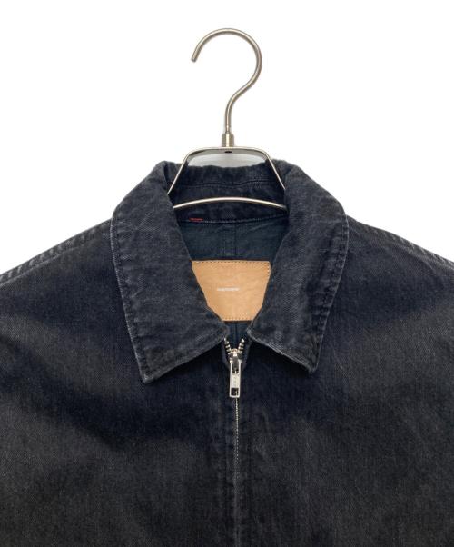 Graphpaper（グラフペーパー）Graphpaper (グラフペーパー) Selvage Denim Zip Jacket/GL251-30191RB ブラックの古着・服飾アイテム