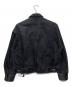 Graphpaper (グラフペーパー) Selvage Denim Zip Jacket/GL251-30191RB ブラック：20000円