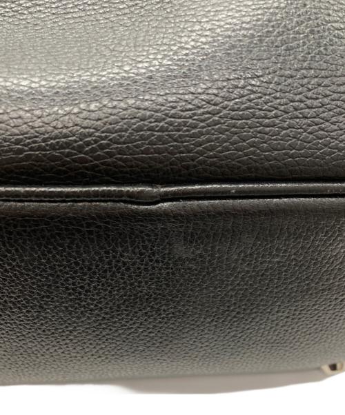 BARNEYS NEWYORK（バーニーズ・ニューヨーク）BARNEYS NEWYORK (バーニーズ・ニューヨーク) レザーリュック ブラックの古着・服飾アイテム