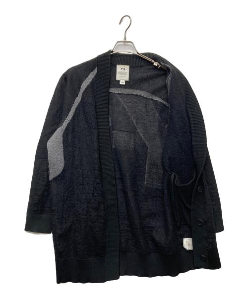 Y-3（ワイスリー）Y-3 (ワイスリー) CLASSIC SHEER KNIT CARDIGAN/H61923 ブラック サイズ:Sの古着・服飾アイテム