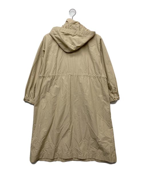 NOLLEY'S（ノーリーズ）NOLLEY'S (ノーリーズ) 【撥水加工】フーテッド2WAYコート/4-0035-1-08-002 アイボリー サイズ:36の古着・服飾アイテム