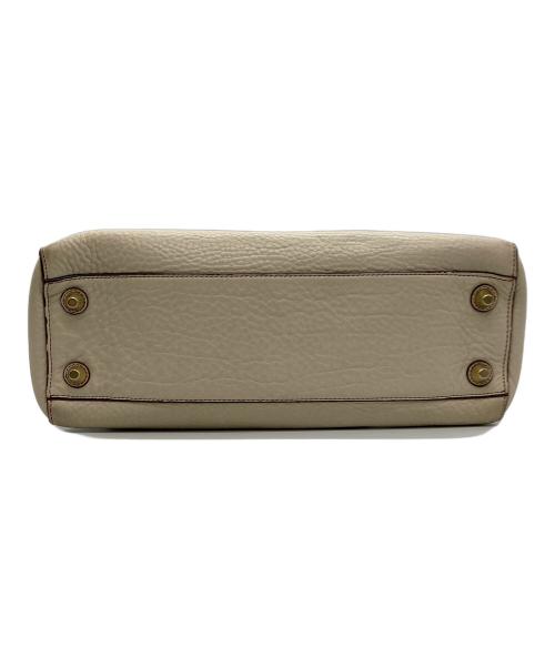 COACH（コーチ）COACH (コーチ) ハンプトンズハンドバッグ/10212 ボルドーアイボリーの古着・服飾アイテム