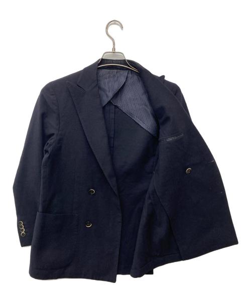 LARDINI（ラルディーニ）LARDINI (ラルディーニ) ダブルジャケット/AN533AQ-40 ネイビー サイズ:44の古着・服飾アイテム