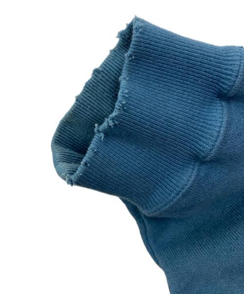 DAIRIKU（ダイリク）DAIRIKU (ダイリク) water-repellent  Vintage wash hoodie/23AW C-1 ブルー サイズ:Mの古着・服飾アイテム