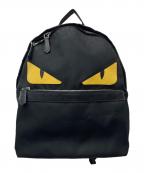 FENDIフェンディ）の古着「モンスターバグズバックパック」｜ブラック