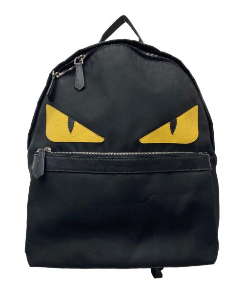 FENDI（フェンディ）FENDI (フェンディ) モンスターバグズバックパック ブラックの古着・服飾アイテム