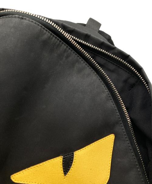 FENDI（フェンディ）FENDI (フェンディ) モンスターバグズバックパック ブラックの古着・服飾アイテム
