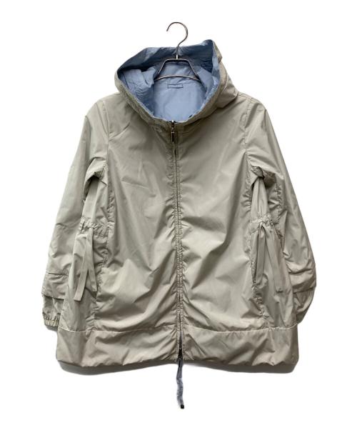 MaxMara（マックスマーラ）MaxMara (マックスマーラ) ナイロン リバーシブル ジャケット/902114876 ブルー サイズ:J 40の古着・服飾アイテム