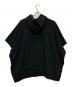 COMME des GARCONS (コムデギャルソン) ロゴプリントフードポンチョ/SZ-T018 ブラック サイズ:Ｍ：13000円