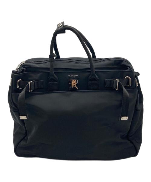 SELENT ETHER（セレーンエテール）SELENT ETHER (セレーンエテール) ハンドバッグ ブラックの古着・服飾アイテム