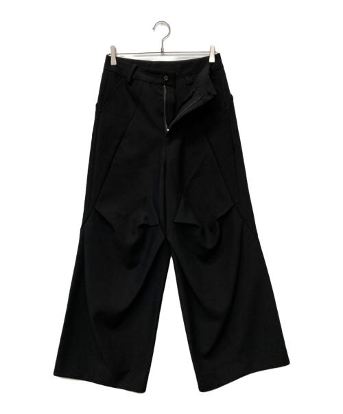 COMMON DIVISOR（コモンデバイザー）COMMON DIVISOR (コモンデバイザー) 変形ワイドパンツ/C/D 22P03LP09B ブラック サイズ:１の古着・服飾アイテム