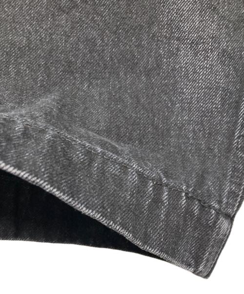 Graphpaper（グラフペーパー）Graphpaper (グラフペーパー) Selvage Denim Belted Pants/GU253-40064DB ブラック サイズ:1の古着・服飾アイテム