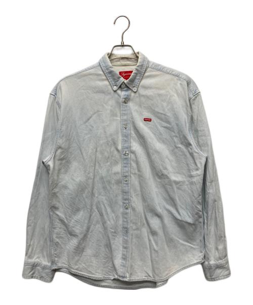 SUPREME（シュプリーム）Supreme (シュプリーム) Small Box Denim Shirt インディゴ サイズ:Mの古着・服飾アイテム
