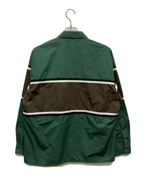 NEIGHBORHOOD（ネイバーフッド）NEIGHBORHOOD (ネイバーフッド) CLASSIC LINE WORK SH LS.EC/222TSNH-SHM03 グリーン サイズ:Ｌの古着・服飾アイテム