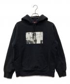 SUPREMEシュプリーム）の古着「Classic Ad Hooded Sweatshirt」｜ブラック