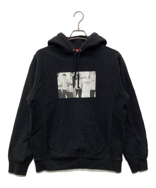 SUPREME（シュプリーム）SUPREME (シュプリーム) Classic Ad Hooded Sweatshirt ブラック サイズ:Ｍの古着・服飾アイテム