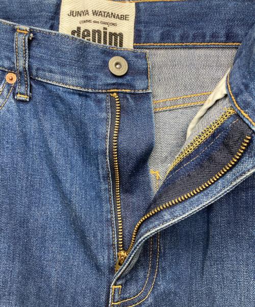 JUNYA WATANABE COMME des GARCONS（(ジュンヤワタナベ コムデギャルソン）JUNYA WATANABE COMME des GARCONS ((ジュンヤワタナベ コムデギャルソン) ワイドデニムパンツ/XG-P104 インディゴ サイズ:Sの古着・服飾アイテム