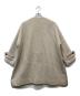 MACKINTOSH LONDON (マッキントッシュ ロンドン) ROSLEY ピュアラムビーバーノーカラーコート ベージュ サイズ:38：40000円