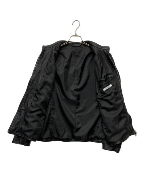 JOURNAL STANDARD（ジャーナルスタンダード）JOURNAL STANDARD (ジャーナルスタンダード) シープレザー シングルライダースジャケット/23011600565030 ブラック サイズ:Mの古着・服飾アイテム