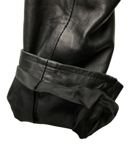 JOURNAL STANDARD（ジャーナルスタンダード）JOURNAL STANDARD (ジャーナルスタンダード) シープレザー シングルライダースジャケット/23011600565030 ブラック サイズ:Mの古着・服飾アイテム