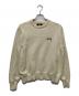 stussy（ステューシー）の古着「Care Label Sweater/117140」｜アイボリー
