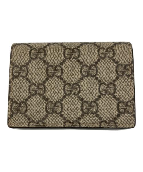 GUCCI（グッチ）GUCCI (グッチ) 2つ折り財布/658610 ベージュの古着・服飾アイテム