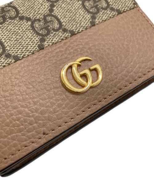 GUCCI（グッチ）GUCCI (グッチ) 2つ折り財布/658610 ベージュの古着・服飾アイテム