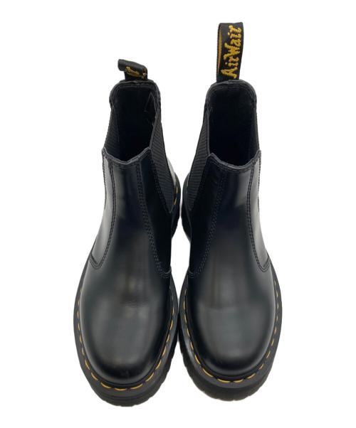 Dr.Martens（ドクターマーチン）Dr.Martens (ドクターマーチン) サイドゴアブーツ/2976 QUAD ブラック サイズ:UK3の古着・服飾アイテム
