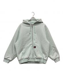 SUPREME×Dickies（シュプリーム×ディッキーズ）の古着「25AW Quilted Lined Zip Up Hooded Sweatshirt」｜ブルー