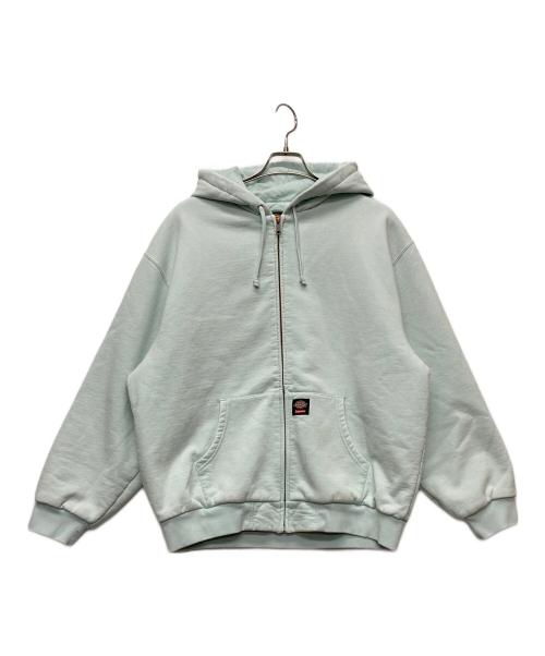SUPREME（シュプリーム）Supreme (シュプリーム) Dickies (ディッキーズ) 25AW Quilted Lined Zip Up Hooded Sweatshirt ブルー サイズ:Lの古着・服飾アイテム