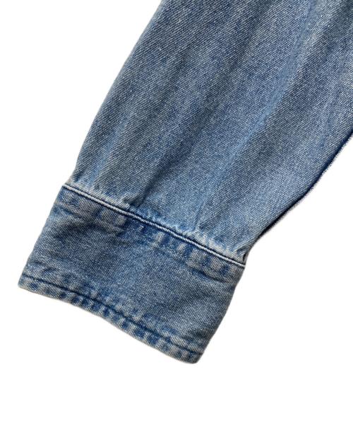 SUPREME（シュプリーム）Supreme (シュプリーム) CLASSIC LOGO DENIM SHIRT ブルー サイズ:Lの古着・服飾アイテム