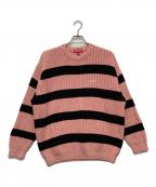 SUPREMEシュプリーム）の古着「Loose Gauge Stripe Small Box Sweater 