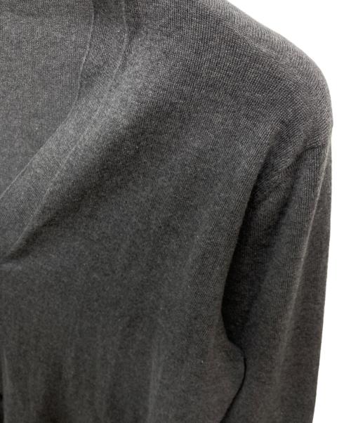 PRADA（プラダ）PRADA (プラダ) カシミヤブレンドVネックカーディガン/SMC497 R132 グレー サイズ:50の古着・服飾アイテム