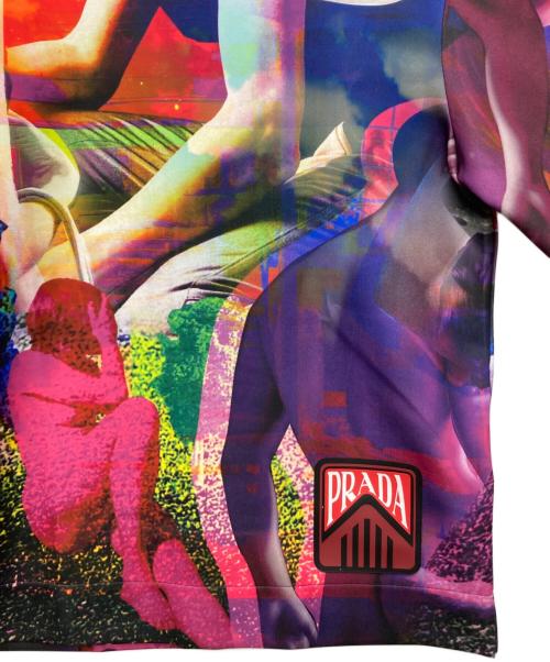 PRADA（プラダ）PRADA (プラダ) 19SS TECNO JERSEY/UJL059 パープル サイズ:Mの古着・服飾アイテム