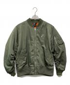 NIKEナイキ）の古着「PUNK PACK BOMBER JACKET/CZ1671-380」｜オリーブ
