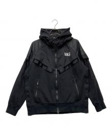 NIKE×sacai（ナイキ×サカイ）の古着「Men's Full Zip Parker "Black"/DQ9030-010」｜ブラック