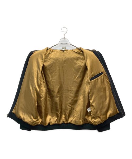 SUPREME（シュプリーム）SUPREME (シュプリーム) LACOSTE (ラコステ) Wool Bomber Jacket ブラック サイズ:XLの古着・服飾アイテム