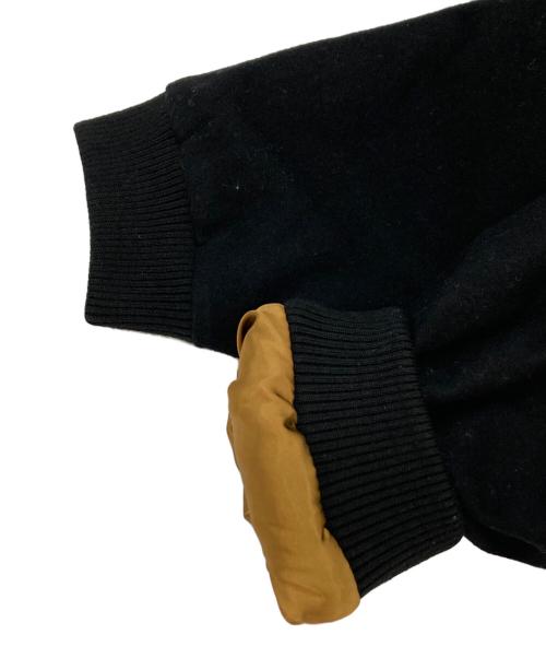 SUPREME（シュプリーム）SUPREME (シュプリーム) LACOSTE (ラコステ) Wool Bomber Jacket ブラック サイズ:XLの古着・服飾アイテム