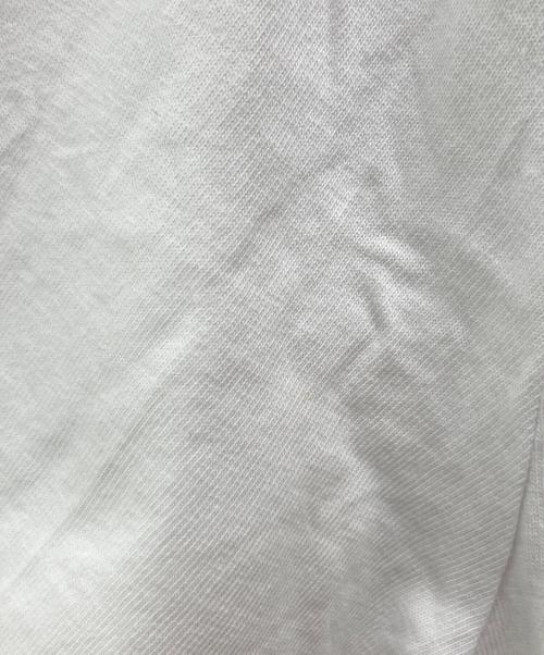 MONCLER（モンクレール）MONCLER (モンクレール) Flocked Logo Patch Vintage Cotton Tee/J20918C00024 ホワイト サイズ:Ｍの古着・服飾アイテム