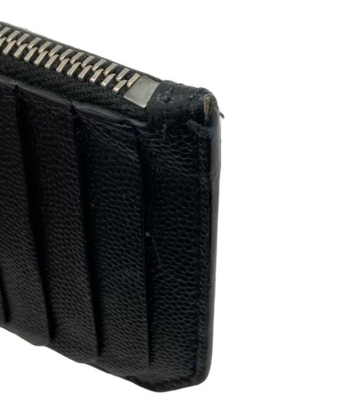Saint Laurent Paris（サンローランパリ）Saint Laurent Paris (サンローランパリ) METAL-CLIP CARDHOLDER/GRZ584105 ブラックの古着・服飾アイテム