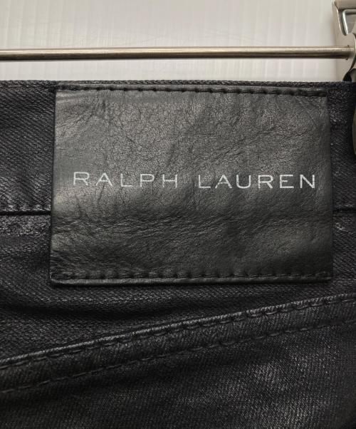 RALPH LAUREN BlackLabel（ラルフローレンブラックレーベル）RALPH LAUREN BlackLabel (ラルフローレンブラックレーベル) ワックスコーティングデニムパンツ インディゴ サイズ:W33の古着・服飾アイテム