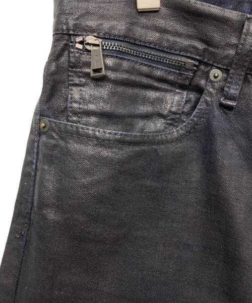 RALPH LAUREN BlackLabel（ラルフローレンブラックレーベル）RALPH LAUREN BlackLabel (ラルフローレンブラックレーベル) ワックスコーティングデニムパンツ インディゴ サイズ:W33の古着・服飾アイテム