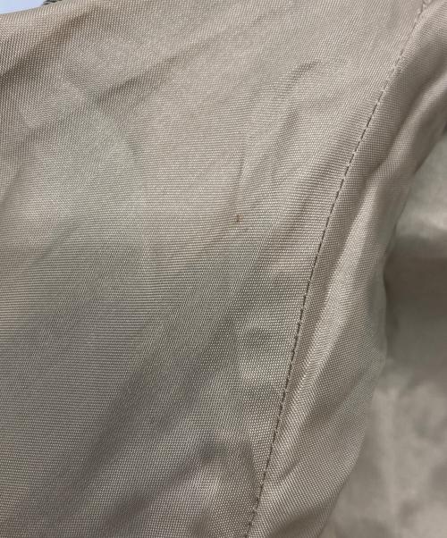 ISSEY MIYAKE（イッセイミヤケ）ISSEY MIYAKE (イッセイミヤケ) セーラーカラープリーツ変形ジャケット ブラック×ベージュ サイズ:Ｍの古着・服飾アイテム