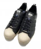LUKER BY NEIGHBOR HOOD×adidas Originalsルーカーバイネイバーフッド×アディダスオリジナル）の古着「SUPER STAR 80S/G17201」｜ブラック