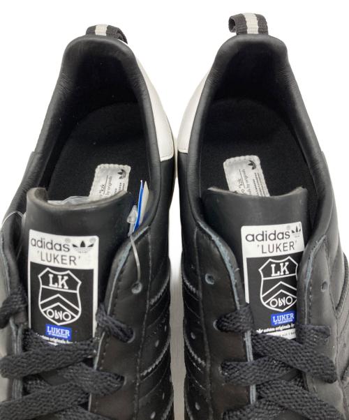 LUKER BY NEIGHBOR HOOD（ルーカーバイネイバーフッド）LUKER BY NEIGHBOR HOOD (ルーカーバイネイバーフッド) adidas Originals (アディダスオリジナル) SUPER STAR 80S/G17201 ブラック サイズ:27cm 未使用品の古着・服飾アイテム
