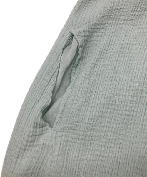 ne quittez pas（ヌキテパ）ne quittez pas (ヌキテパ) Double Gauze Big Shirts Dress スカイブルー サイズ:FREEの古着・服飾アイテム