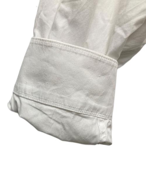 Acne studios（アクネ ストゥディオス）ACNE STUDIOS (アクネ ストゥディオス) レギュラーカラーシャツ/RONI TWILL PSS14 ホワイト サイズ:XXSの古着・服飾アイテム