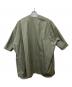 mizuiro-ind (ミズイロインド) ノーカラーコットンワイドコート カーキ サイズ:Free：8000円