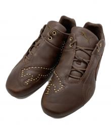 PUMA（プーマ）の古着「FUTURE CAT STUDS/ローカットスニーカー/405962-01」｜ブラウン