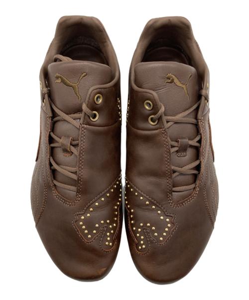 PUMA（プーマ）PUMA (プーマ) FUTURE CAT STUDS/ローカットスニーカー/405962-01 ブラウン サイズ:27cmの古着・服飾アイテム